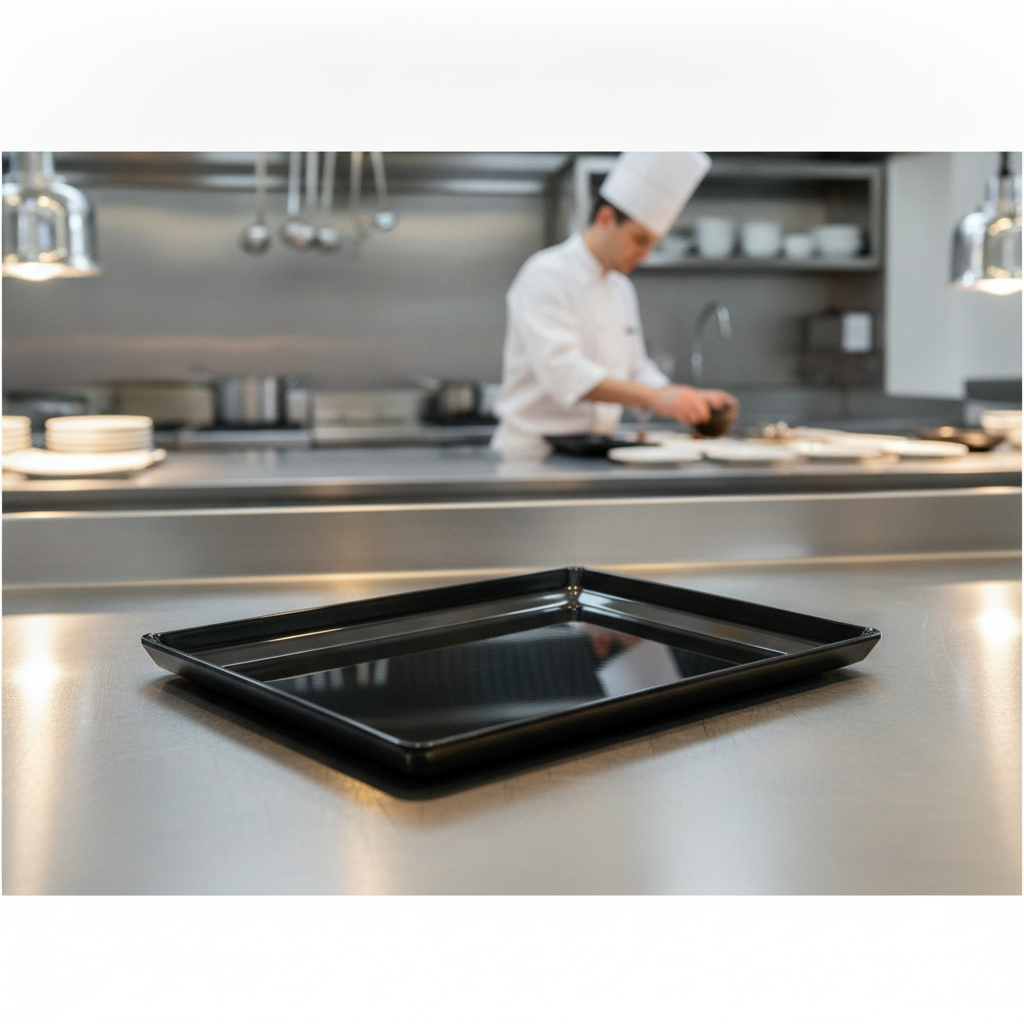 Melamine Rectangular Tray 1/1 GN for Catering & Hospitality