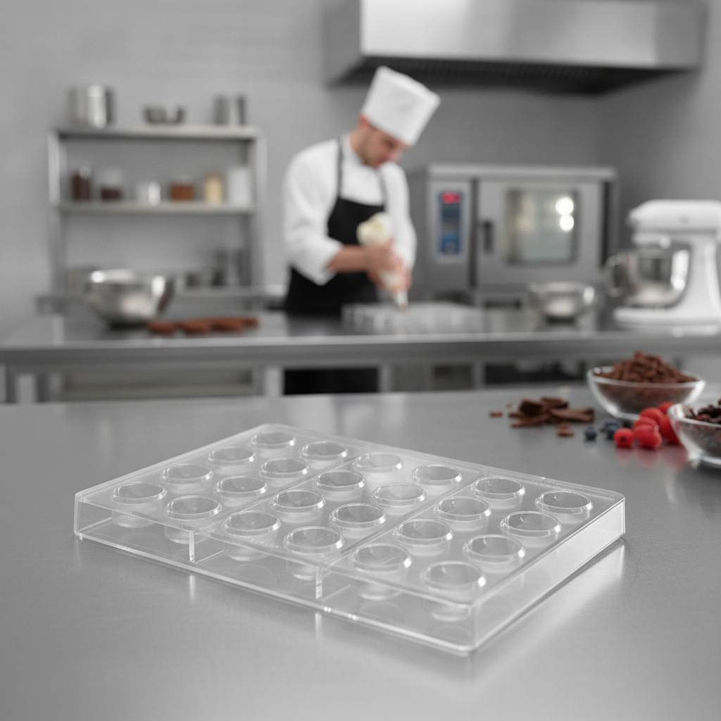 Tritan Hemisphere Mould 275x175mm for Baking & Pastry