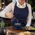 Porcelain Jugs Midnight Blue 142.5ml for Dining (Pack of 12)