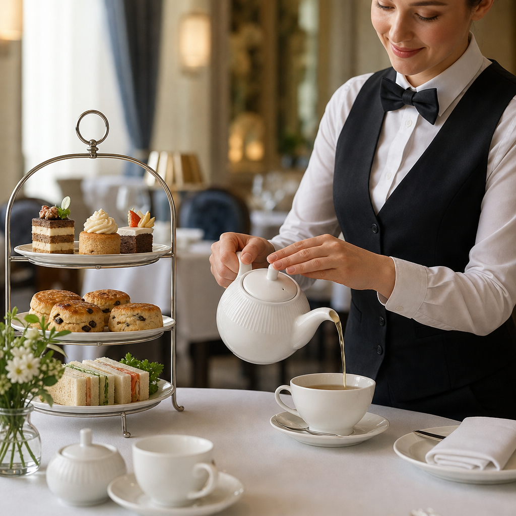 Porcelain teapot 443ml for Afternoon Tea (Pack of 4)