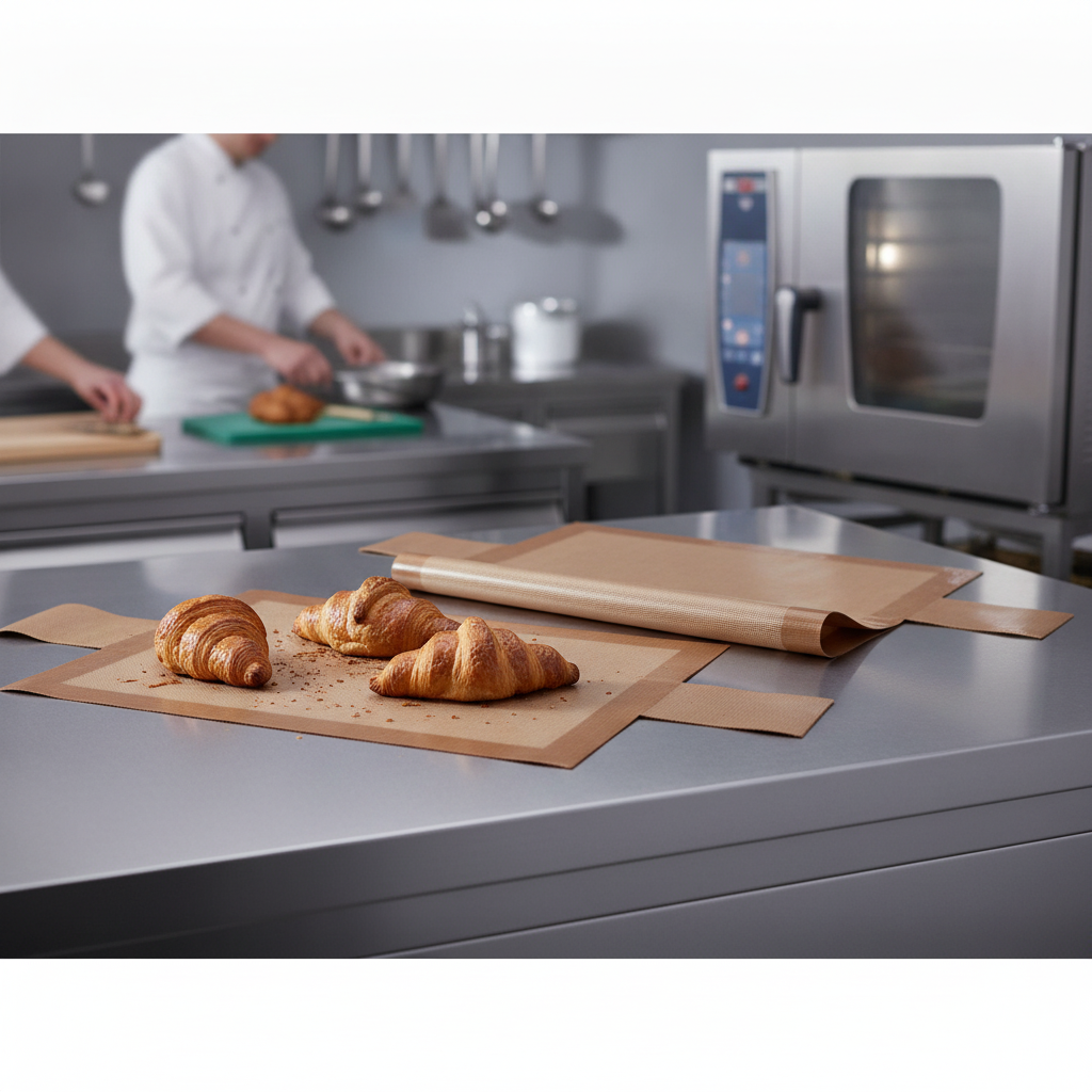 PTFE Non-Stick Baking Sheets for Versatile Cooking (Pack of 2)