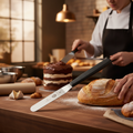 Stainless Steel Offset Blade Spatula 8cm for Bakeries