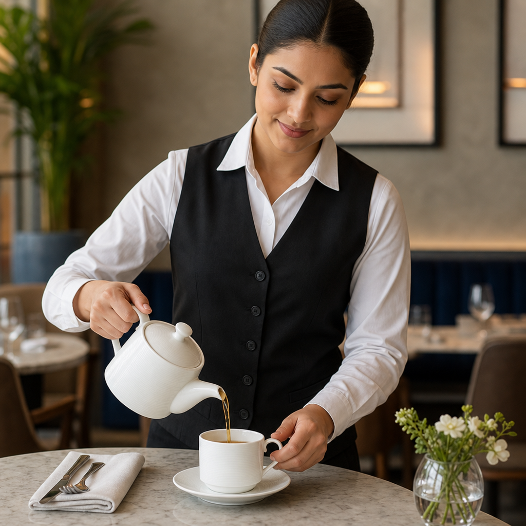 Teacups 200ml Bone China for Elegant Dining (Pack of 12)