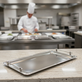 Stainless Steel Rectangular Stacking Buffet Tray 1/1 GN for Catering & Hospitality
