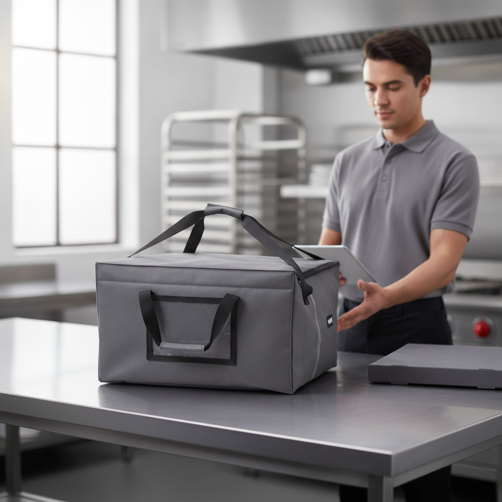 Polyester Insulated Pizza Bag for Food Delivery