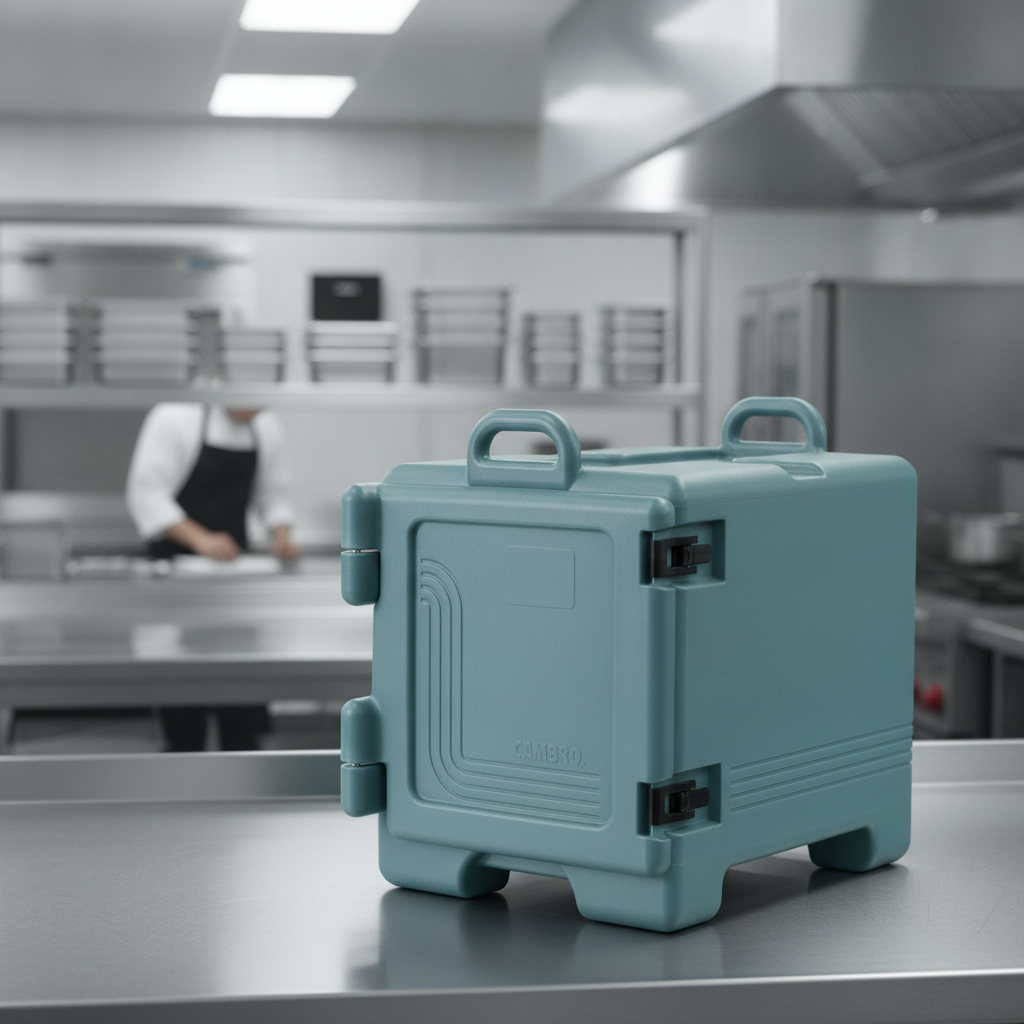 Polyurethane Insulated Food Pan Carrier for Safe Food Transport