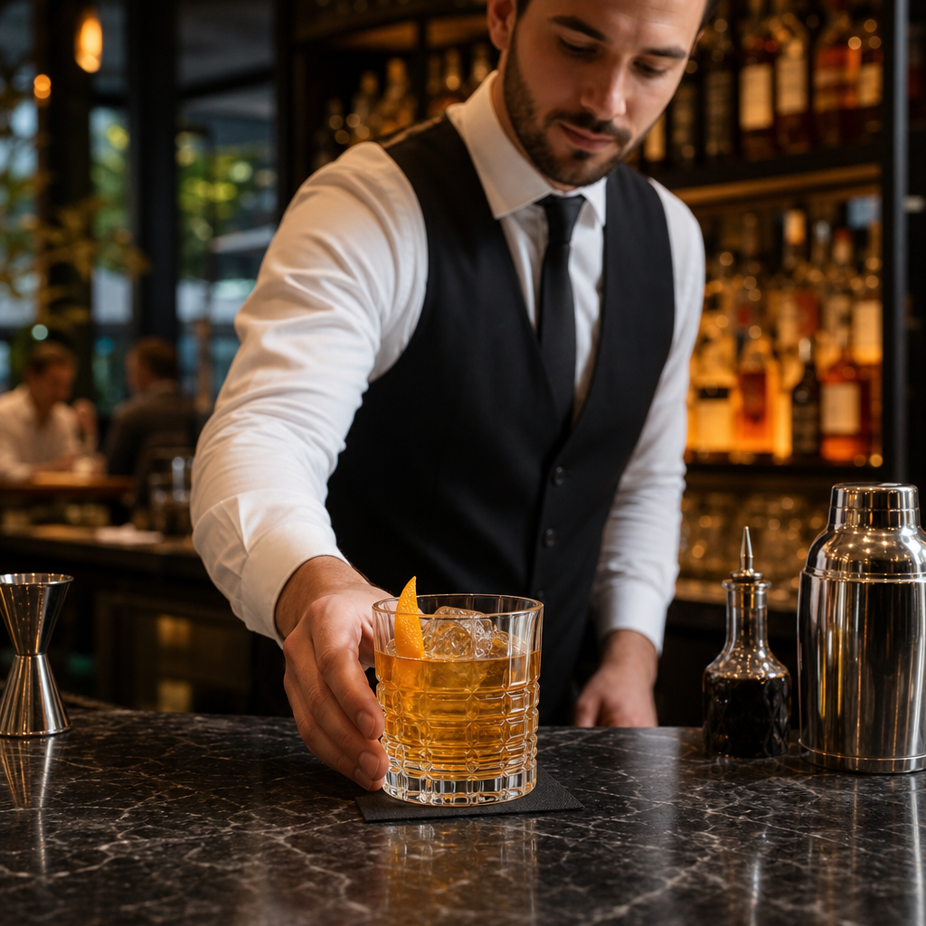 Glass Old Fashioned Tumblers 300ml for Cocktails & Spirits (Pack of 12)