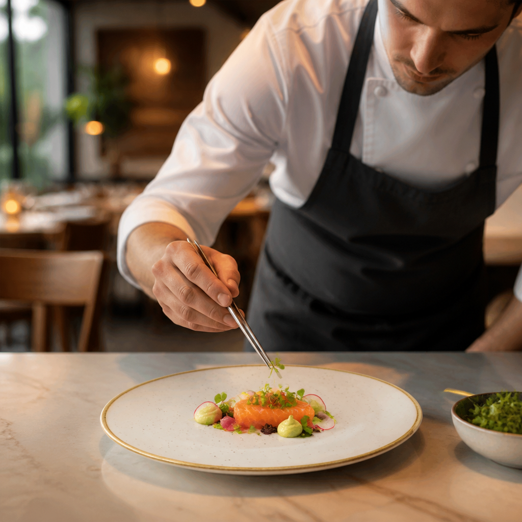 Plates 280mm White Vitrified Ceramic for Vibrant Food Presentation (Pack of 12)