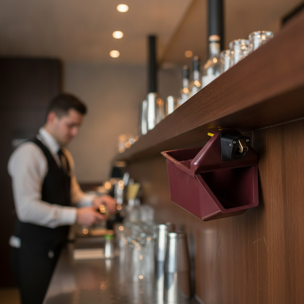 Plastic Undercounter Bottle Opener for Busy Bars