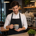 Tulip Cups 340ml Grey Ceramic for Coffee Shops (Pack of 12)