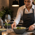 Shadow Bowls 135mm Stoneware for Elegant Dining (Pack of 6)