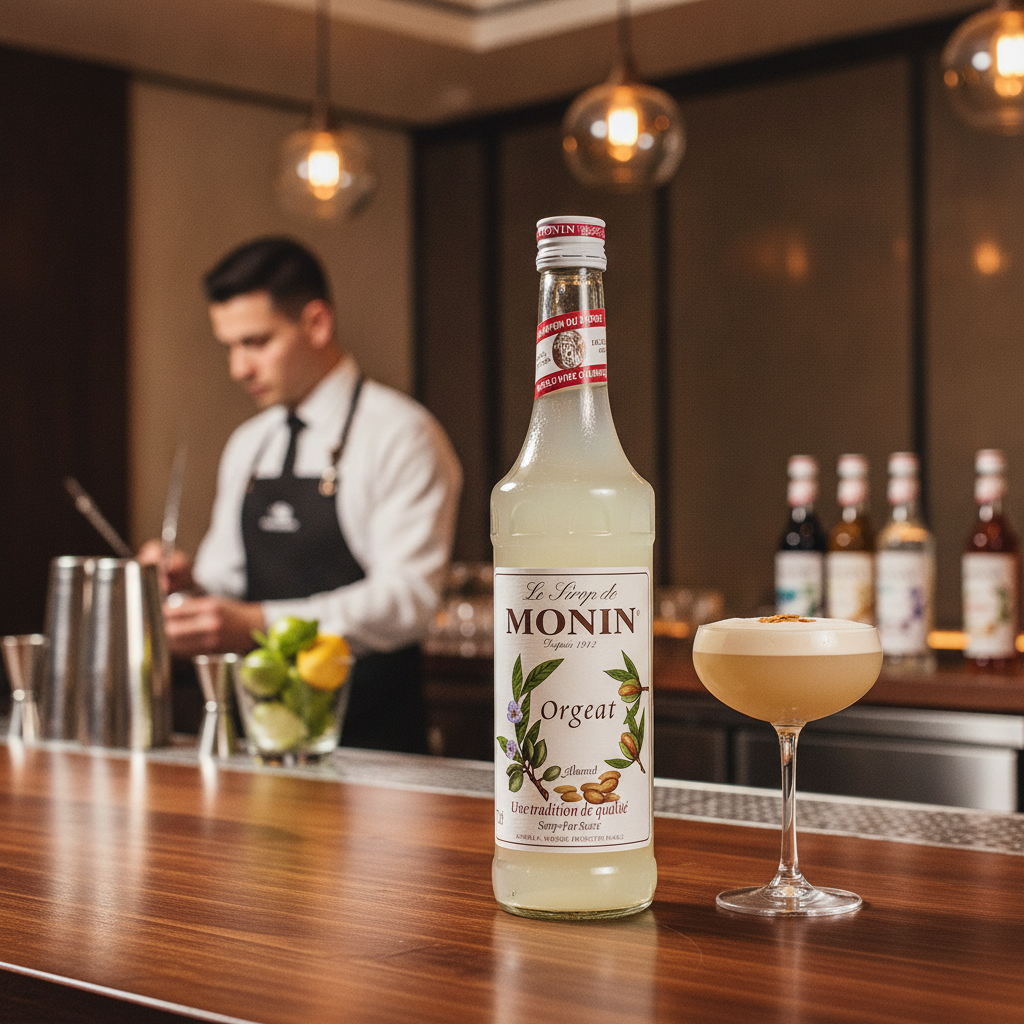 Natural Almond Syrup 700ml for Cocktails & Hot Drinks