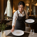 Blush Round Melamine Plate 210mm for Stylish Dining