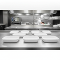Porcelain Oblong Roaster 3.56L for Catering Kitchens (Pack of 6)