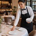Alumina Accent Saucers 150mm Vitrified Ceramic for Dining Occasions (Pack of 12)