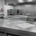 Clear ABS Storage Container 30L for Professional Kitchens