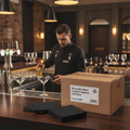 Recyclable Black Cocktail Napkins 24x24cm for Bars & Pubs (Pack of 4000)