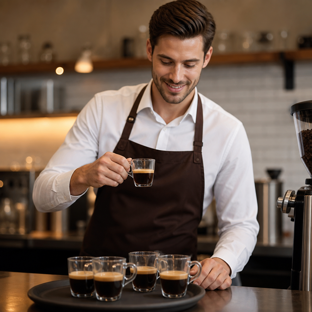 Tempered Glass Espresso Cups 90ml for Coffee Lovers (Pack of 6)