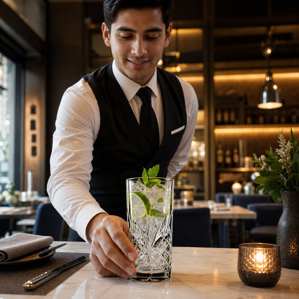 Soda Lime Long Drink Glasses 300ml for Bar Service (Pack of 24)