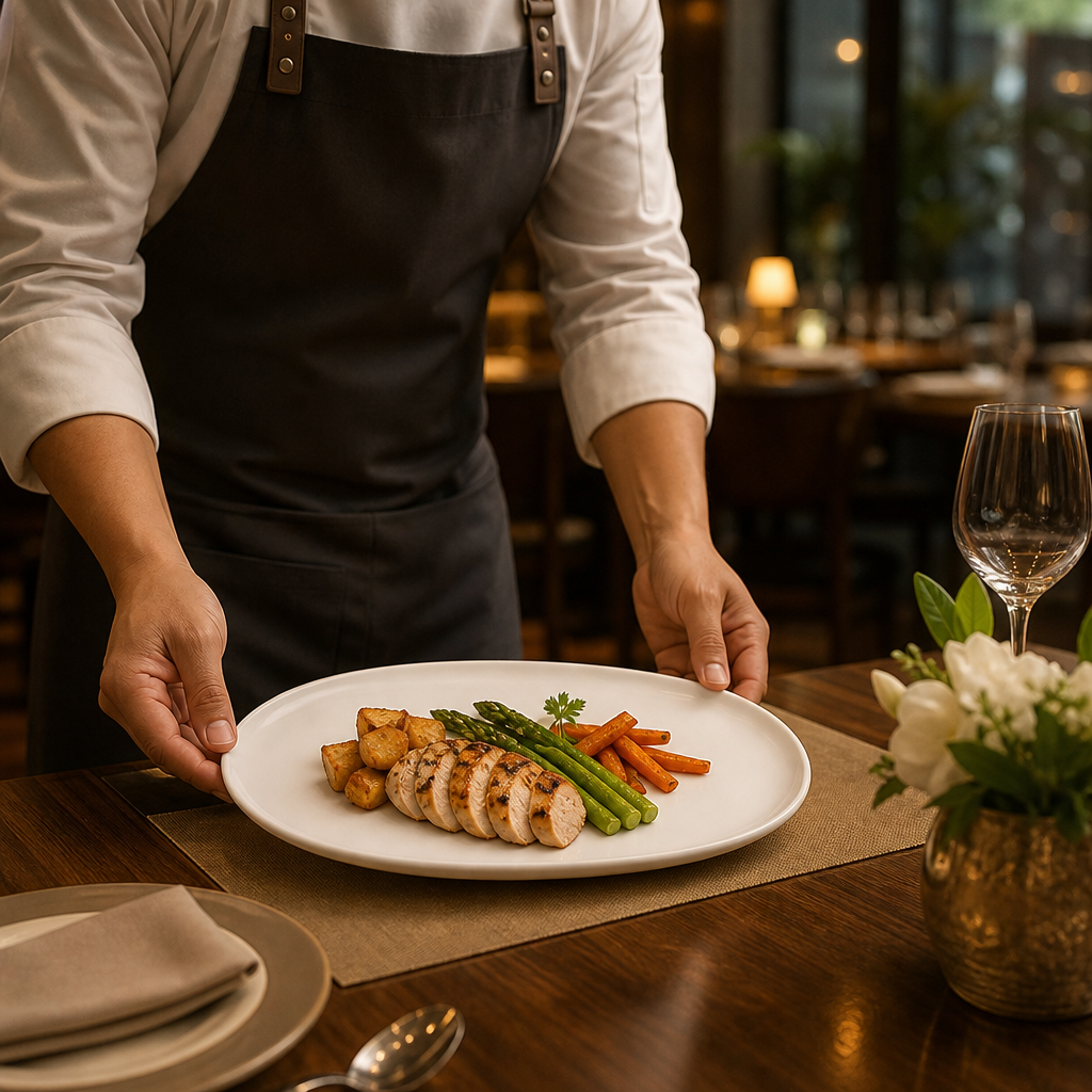 Oval Plates 225mm Porcelain for Elegant Dining (Pack of 12)