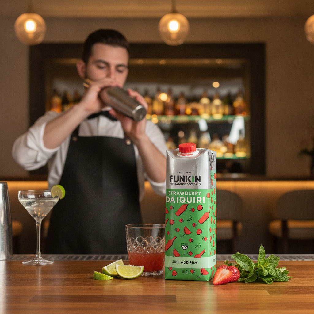 Strawberry Daiquiri Mixer 1L for Crafting Cocktails