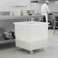 Polyethylene Mobile Ingredient Bin 72L for Food Storage