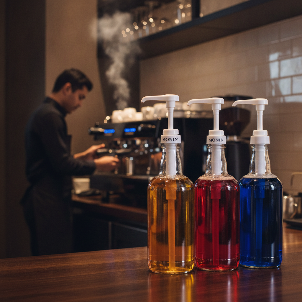 Plastic Syrup Pump for 1L Bottles for Efficient Service
