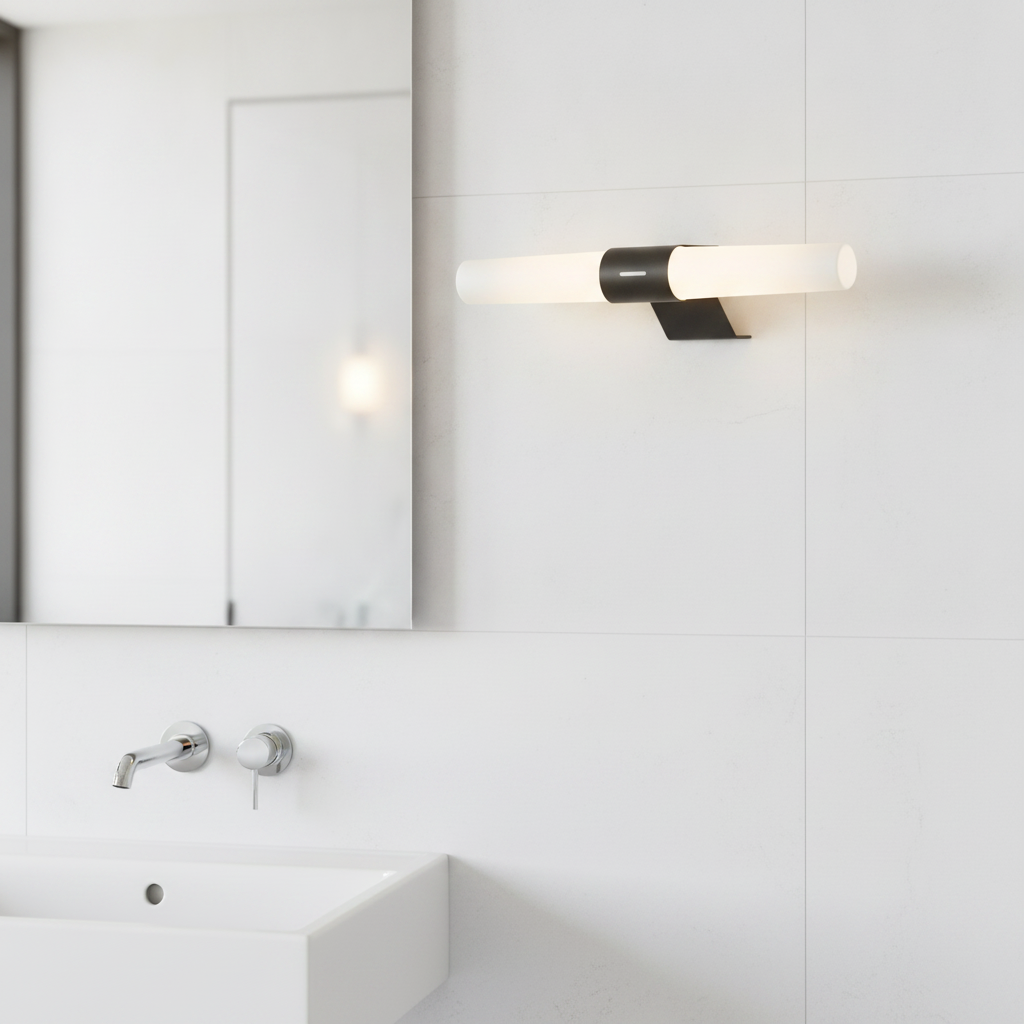 Plastic Double Indoor Wall Light for Bathrooms