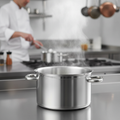 Stainless Steel Boiling Pan 24cm for Professional Kitchens