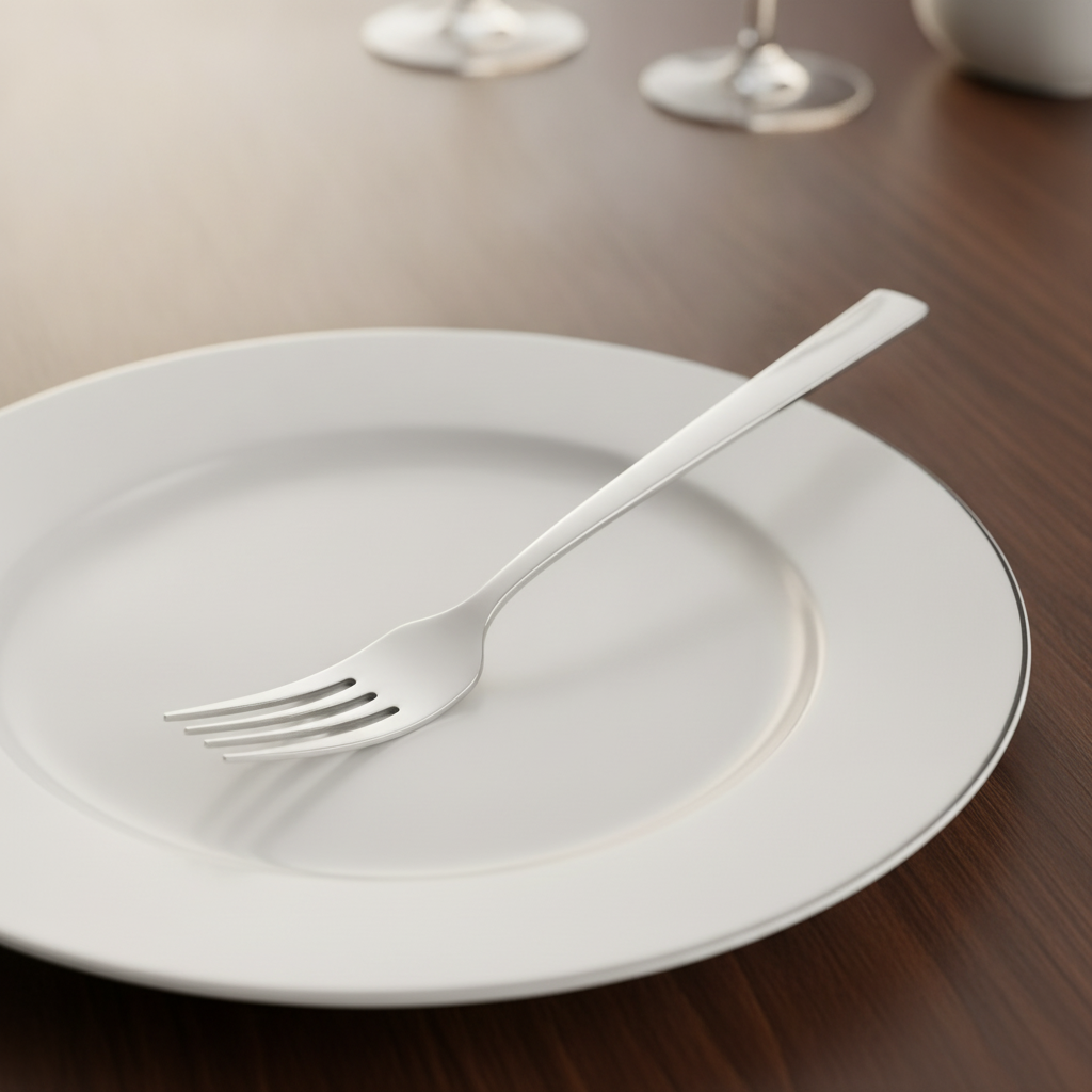 Stainless Steel Dessert Forks 185mm for Restaurants & Catering (Pack of 12)