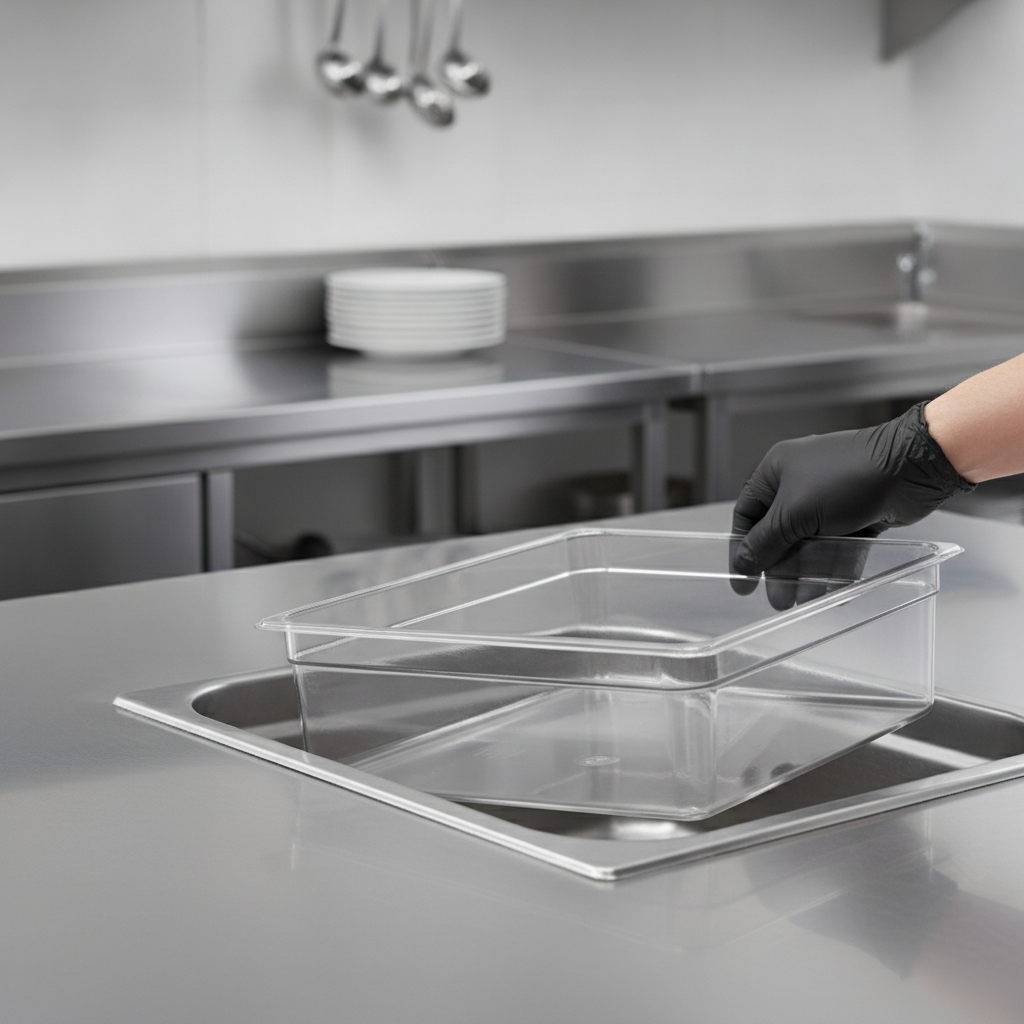Copolymer Gastronorm Food Tray 19.5L for Food Storage & Service
