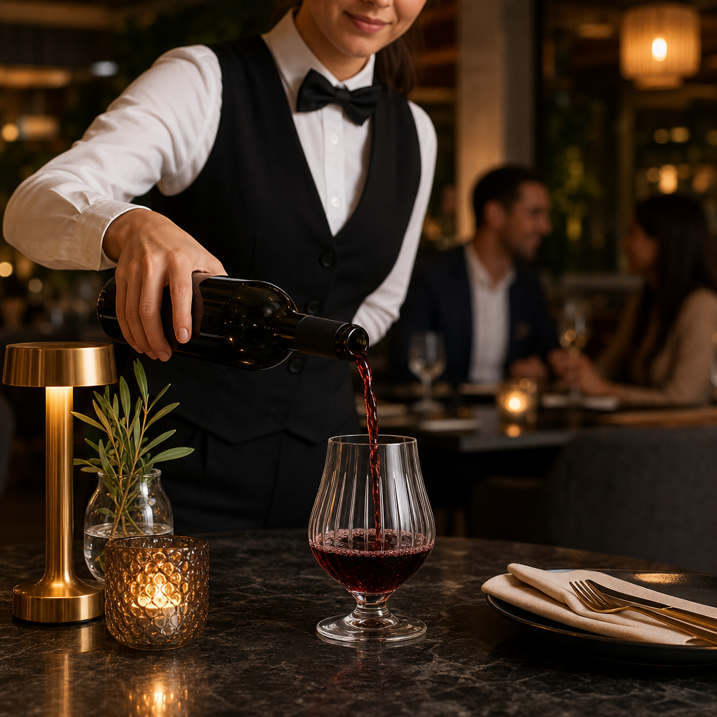 Crystal Glass Stemless Wine Glasses 450ml for Restaurants (Pack of 12)