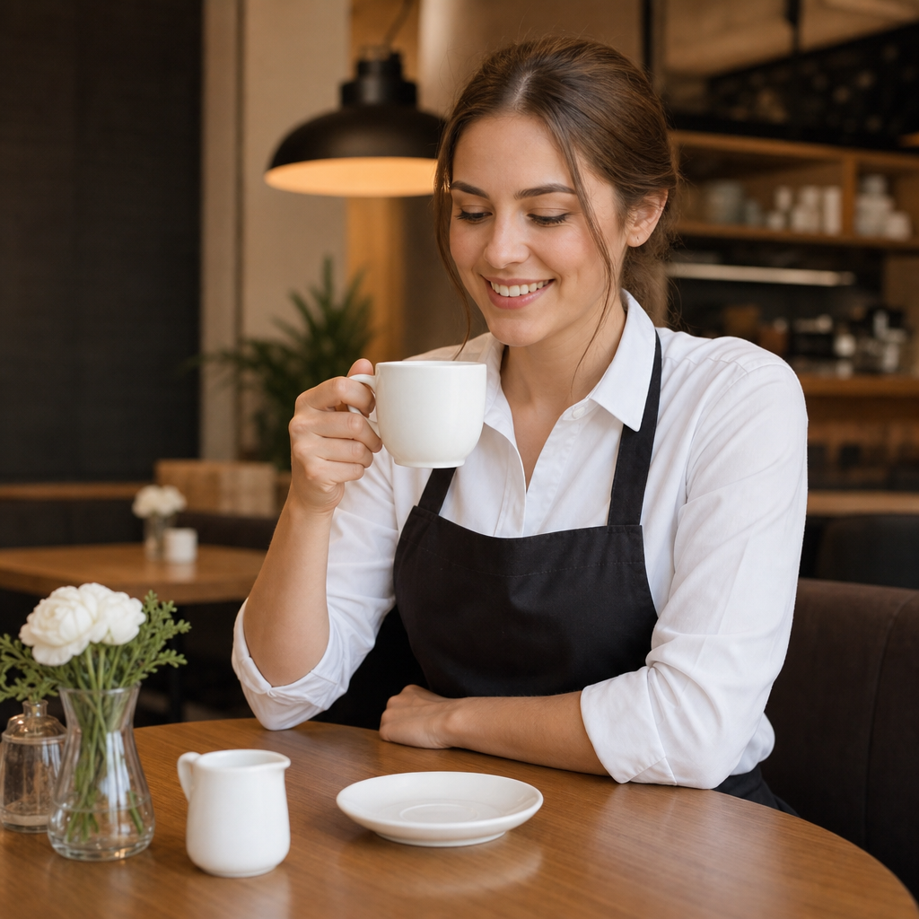 Alumina Vitrified City Mugs 228ml China for Cafés & Restaurants (Pack of 12)