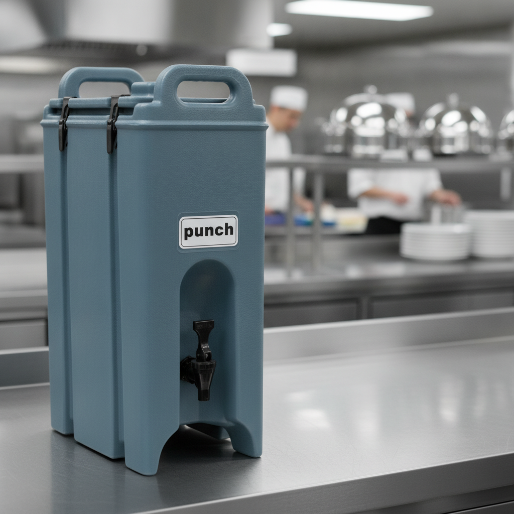 High Density Polyethylene Insulated Beverage Dispenser 18L for Catering Events