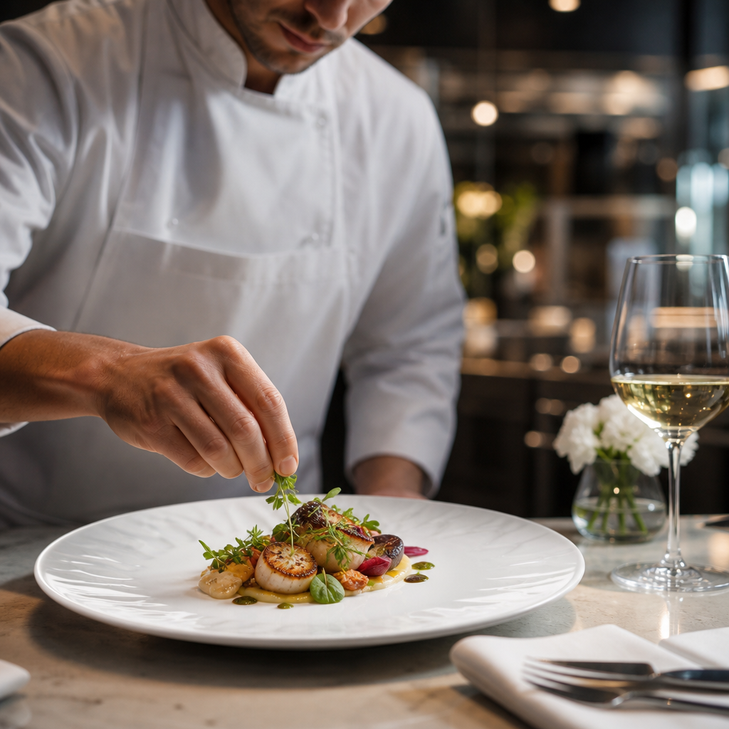 Coupe Plates 270mm Porcelain for Fine Dining (Pack of 12)