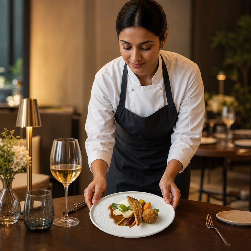 Walled Plates 210mm White Vitrified Ceramic for Dining Experiences (Pack of 6)