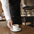 Stackable Saucers 150mm Porcelain for Beverage Service (Pack of 12)