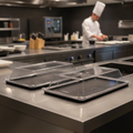 Clear Plastic Buffet Tray Lid 580x200mm for Catering & Hospitality (Pack of 2)