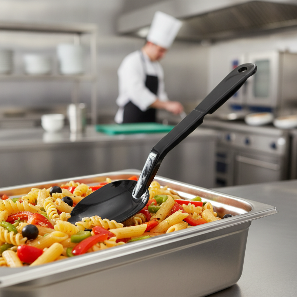 Polycarbonate Serving Spoon 11.5" for Efficient Food Service