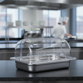 Polycarbonate Rolltop Cover GN 1/2 for Cafes & Restaurants