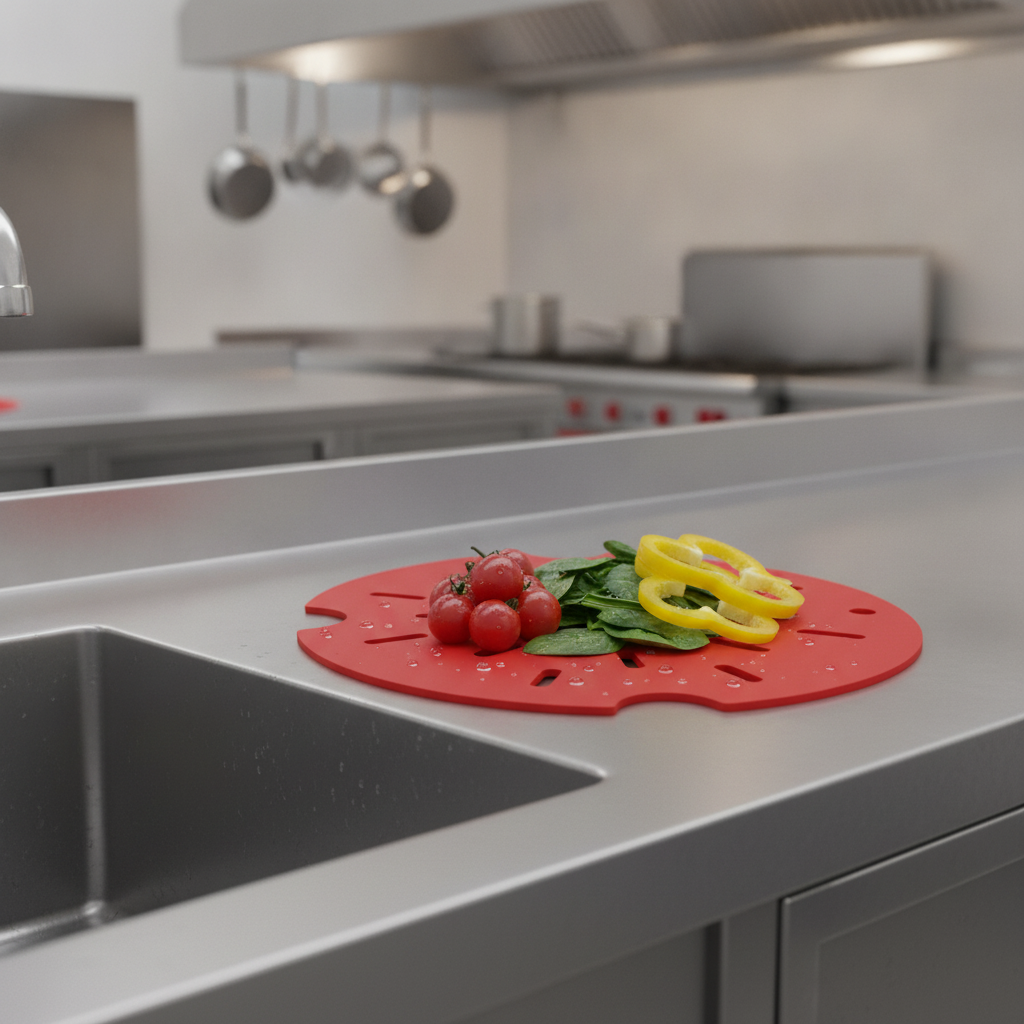 Polypropylene Drain Shelf for Fresh Produce Storage