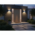 Steel Outdoor Wall Light 10cm for Front Doors & Pathways