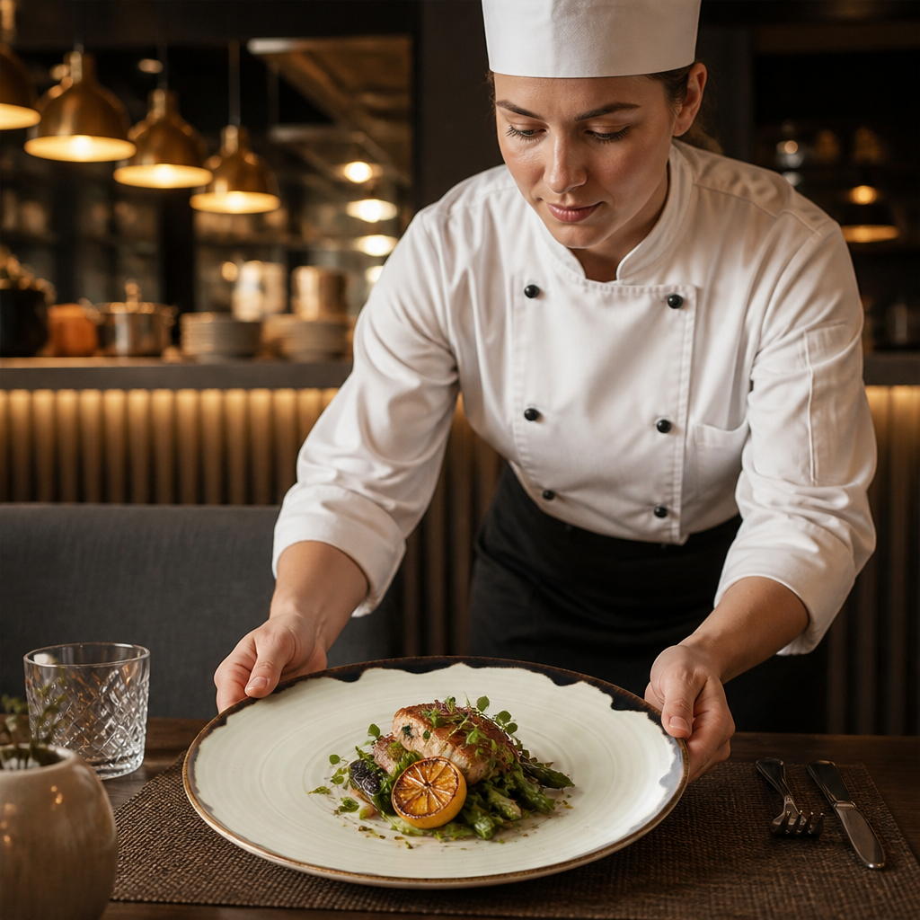 Coupe Plates 295mm Vitrified Porcelain for Restaurants (Pack of 12)