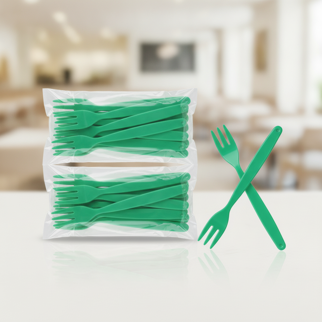 Polypropylene Forks for Catering & Hospitality (Pack of 12)