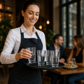 Polycarbonate Stacking Half Pint Glasses 290ml for Bars & Restaurants (Pack of 12)