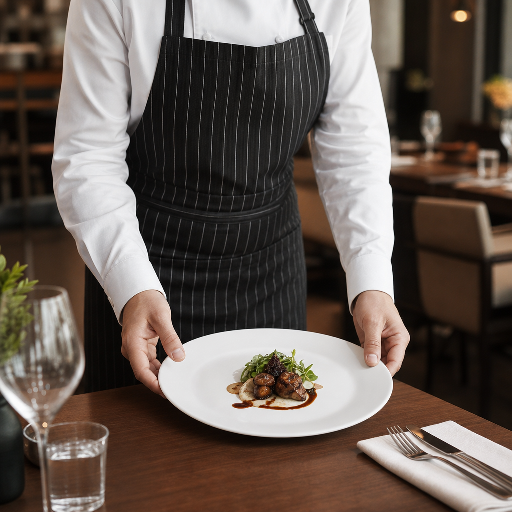 Coupe Plates 240mm White Porcelain for Dining Experiences (Pack of 12)