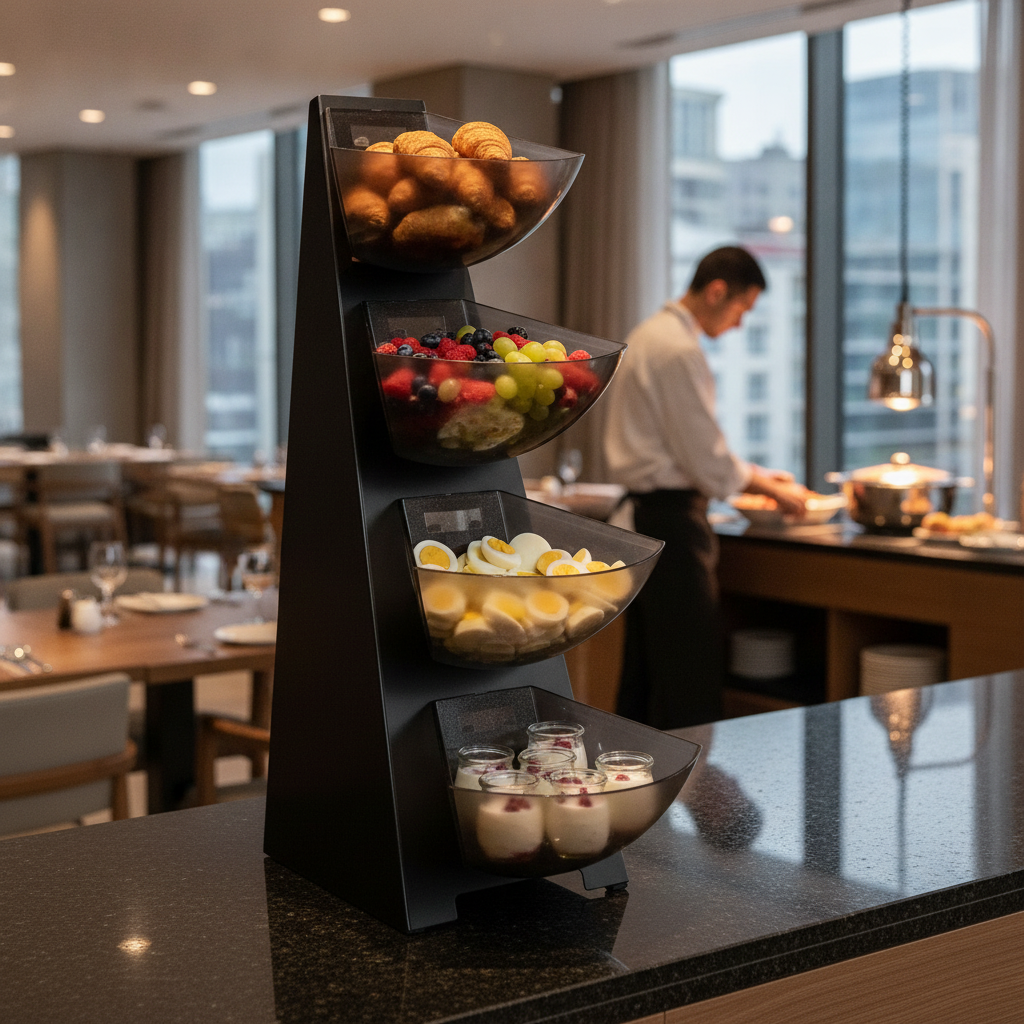 Metal Four-Tier Multi Rack 900ml for Buffet Stations