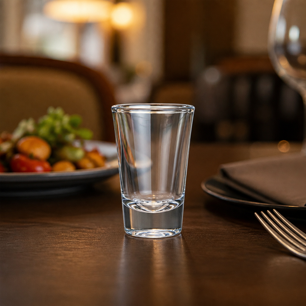 Polycarbonate Clear Shot Glass 74ml for Outdoor Entertaining (Pack of 12)