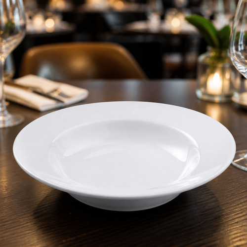 Bowls 41.5oz Porcelain for Formal & Casual Dining (Pack of 6)