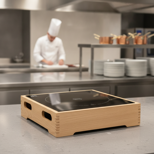 Wood & Glass Induction Station 2000W, Wood &amp; Glass